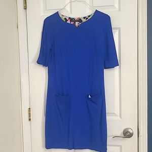 Cynthia Steffe Blue Dress with Pockets